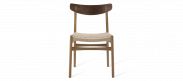CH23 Chair - Walnut - Oak Frame