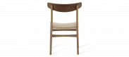 CH23 Chair - Walnut - Oak Frame