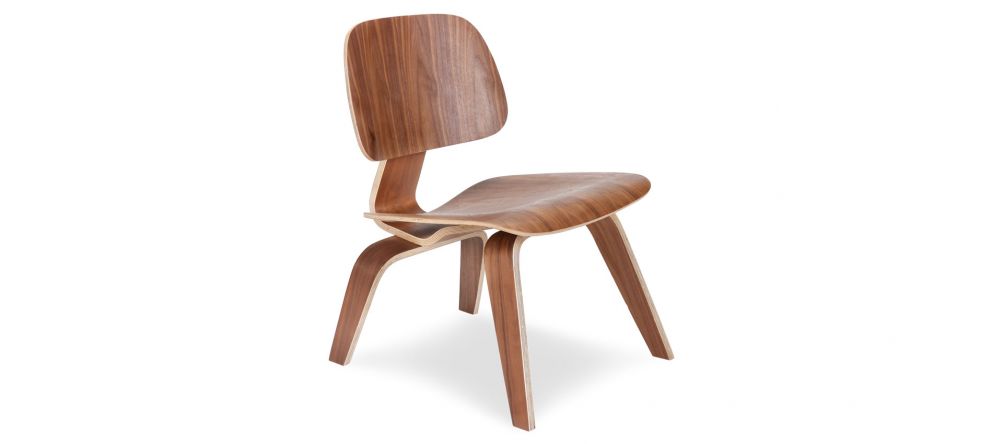 The Eames Style Lcw Chair Walnut, Eames Style Dining Chair Uk